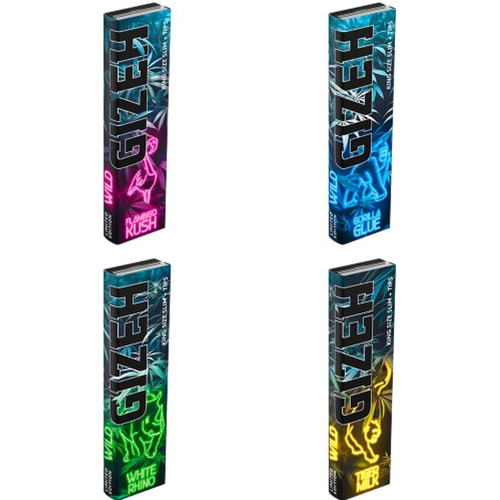 GIZEH WILD King Size Slim + Tips – Limited Edition