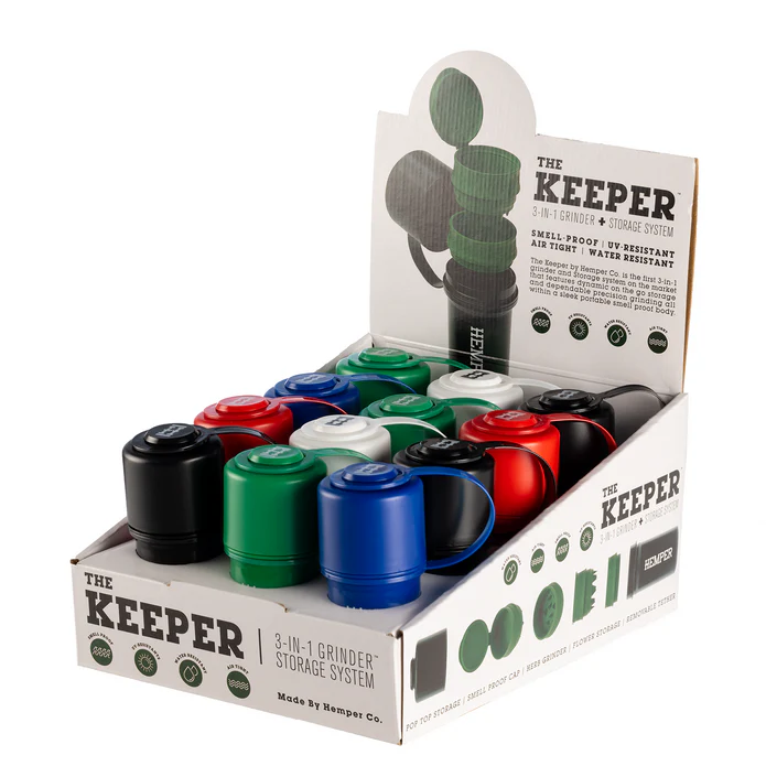 HEMPER – The Keeper™ 3-in-1 Grinder + Storage Container – Bild 3