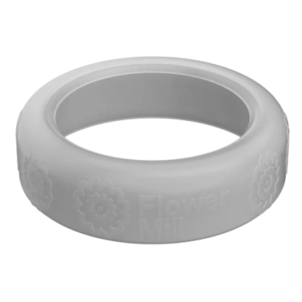 Flower Mill – Next-Gen Silicone Mill Grip – 2.5" (67.5mm) – Clear