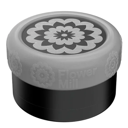 Flower Mill – Next-Gen Silicone Mill Grip – 2.5" (67.5mm) – Clear