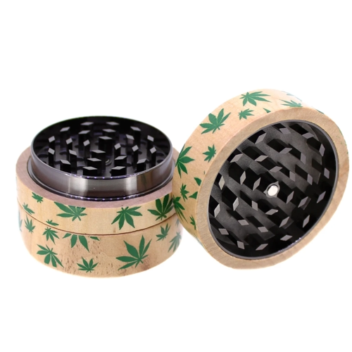 Grinder aus Holz, 3tlg aus Holz – Bild 2