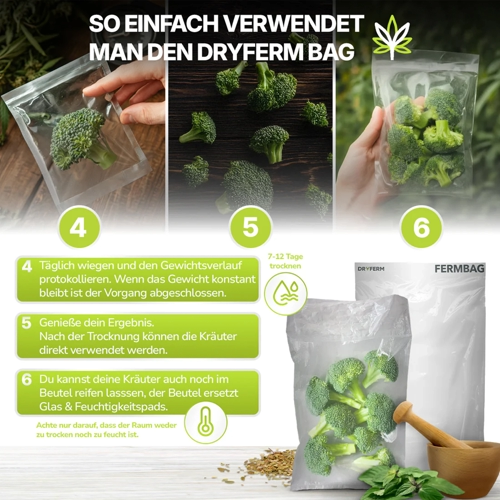 Dryferm Bag 25 × 40 cm – 3er Set