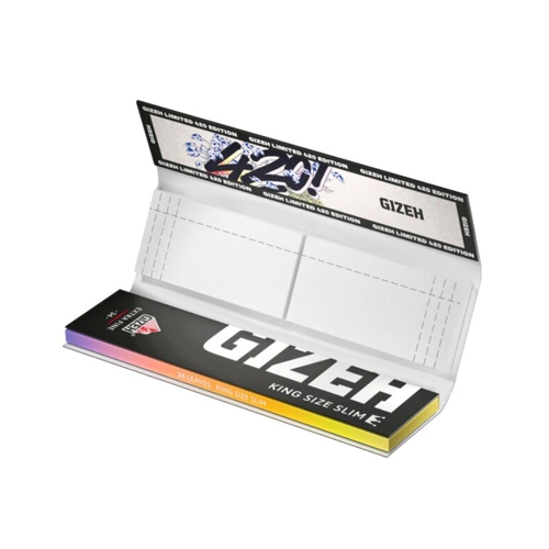 GIZEH Black King Size Slim + Tips 420 Sneaker Edition (26 Stk.)