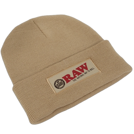 Raw Beanie Tan