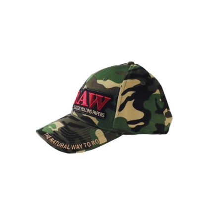 Raw Hat Camo With Poker