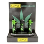 Clipper Metal Leaves Green Assort
