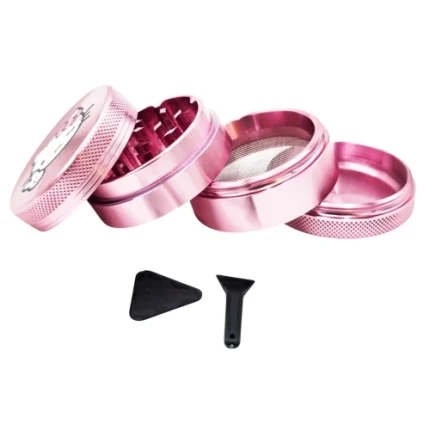 Hello Kitty Aluminium Grinder Peace Pink