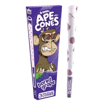 G-Rollz Ape Cones Bored Grape Pop Cones KS 3pcs
