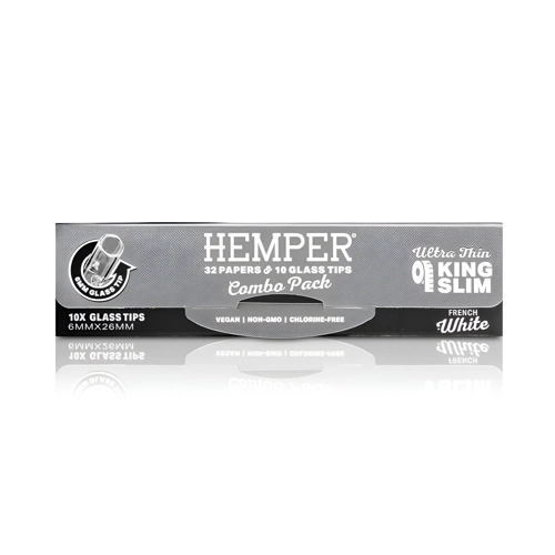 Rolling Papers White + Glasfilter 6 mm Hemper