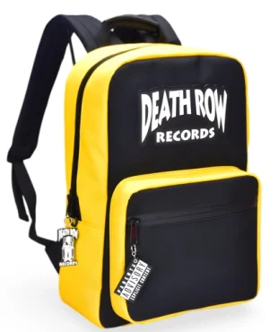 Geruchsdichter Rucksack Schwarz Gelb Death Row