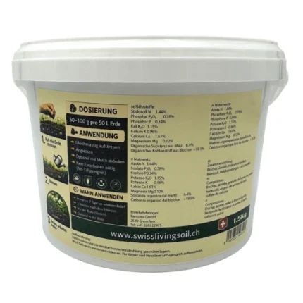 Swiss Living Soil Recharger 1.5kg