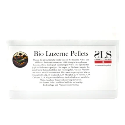 Swiss Living Soil Bio Luzerne Pellets 1.5kg