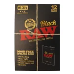 Raw Odorfree Storage Bags M Black 12pcs